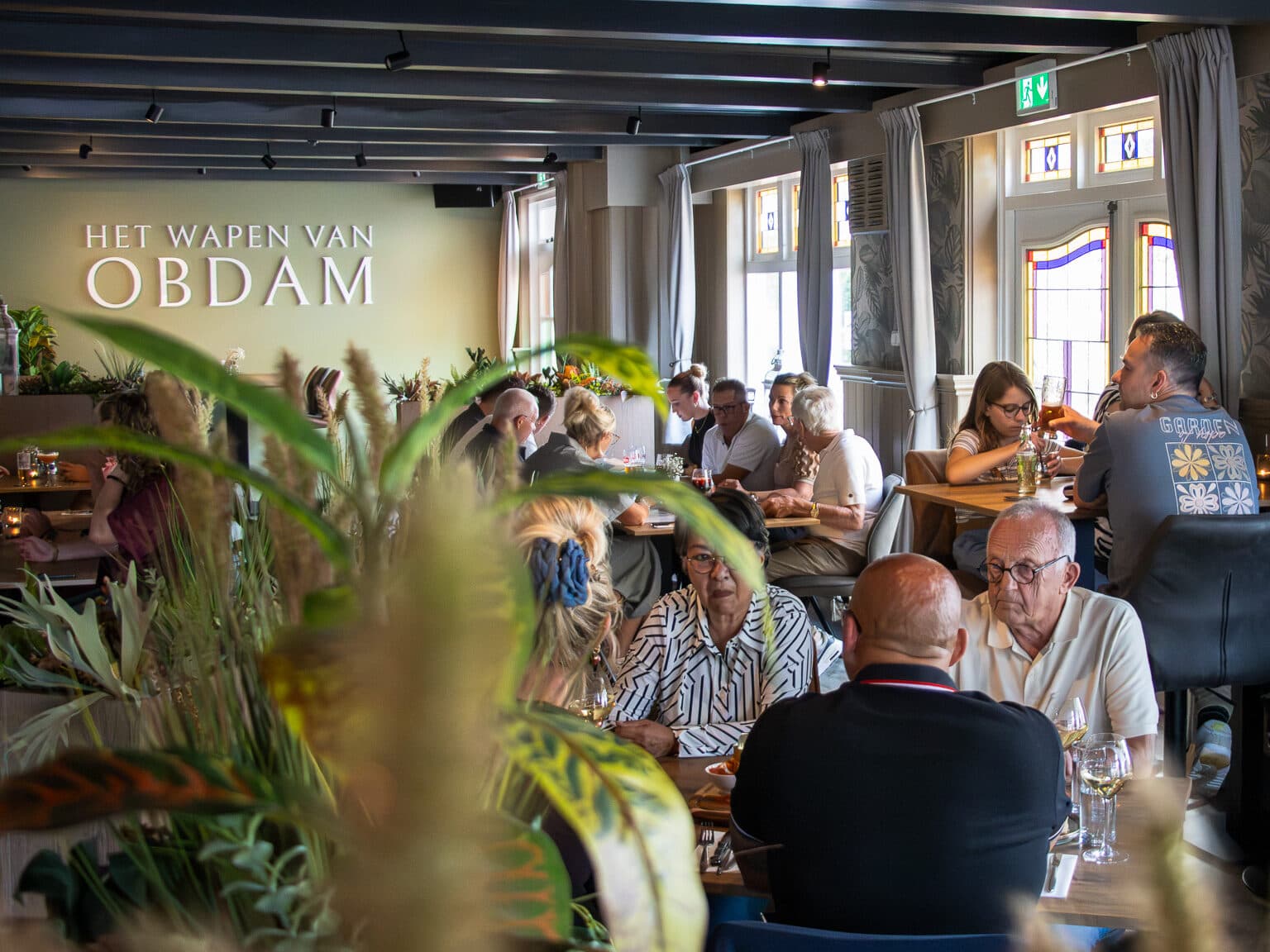Sfeervol dineren bij Het Wapen van Obdam